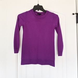 JCrew XS crew neck wool sweater